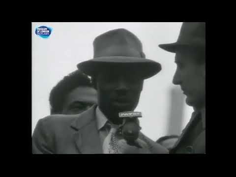 Lord Kitchener singing London is the Place for Me when he arrives in London 1948