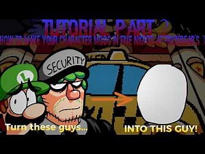 (UPDATED TUTORIAL) How to do character mods in Five Nights At Frickbear's PART 2 (+ Gameplay)