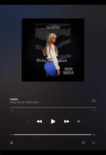 Habibi -@Ricky Rich & @ARAM Mafia #lyrics #banger #song #rap #habibi