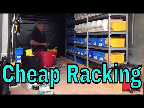 Plumbers Van Tour - Cheap Racking -
