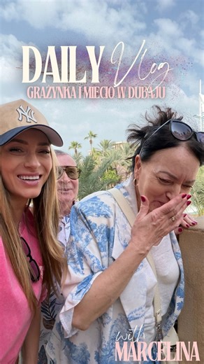 Marcelina Zawadzka on Instagram: "Tego jeszcze nie było! Grażynka i Miecio w Dubaju 😅 Vlog z naszego wspólnego czasu tutaj już na kanale - With Marcelina. ✨💖 Zaprosiliśmy rodziców razem z Maxem na świąteczno-noworoczny czas do Dubaju, nie spodziewając się, że czeka nas aż tyle emocji, zaskoczeń i… śmiechu! 🤪 Jedno jest pewne - ten rodzinny wyjazd na długo zostanie w naszej pamięci. ❤️✨ Koniecznie dajcie znać po obejrzeniu vloga! 🙌🏼😉🤍 #withmarcelina #vlog #dubaj"