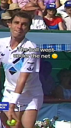 73K views · 83 reactions | He almost got away with it #throwback #lendl #edberg #tennis | Joseph E. Morris | Facebook