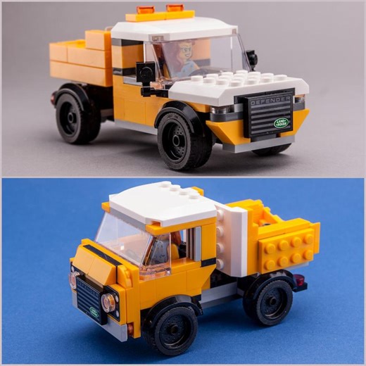 LEGO MOC-150001 40650 Two Dump Trucks (Creator 2023)