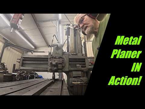 How I make my 1943 Rockford Planer eat metal..