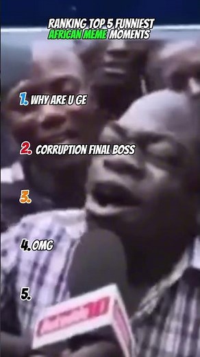 Ranking top 5 funniest African meme moments😹