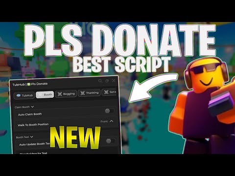 *NEW* PLS DONATE Script (PASTEBIN 2024) (AUTOFARM, FAKE MESSAGE, AUTO CHAT, AUTO BEG , INF ROBUX)