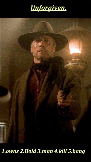 Unforgiven (1992) | Munny Returns to Killing — The Bar Turns Into Hellfire 🔫🔥