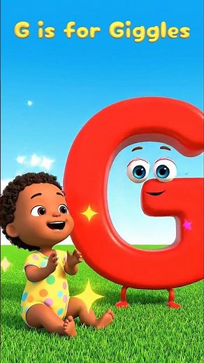 Letter G with Playdoh | G is for Giggles - Learn ABC #cocomelon #toddlerlearning #shorts