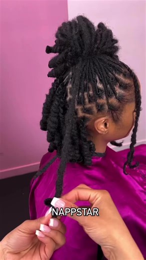 Pipe Cleaner Curls for Beautiful Locs