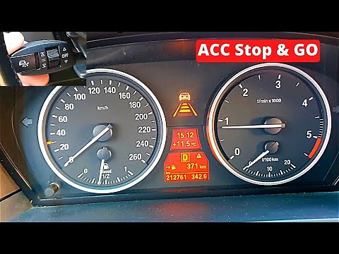 BMW option S5DFA ACC + Stop & GO
