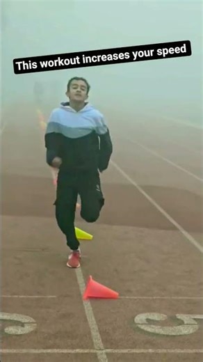 Cone Sprint Drill 👑Speed & Agility Workout💪Agility Cone Workout⚡ Run Faster Like an Athlete #sports