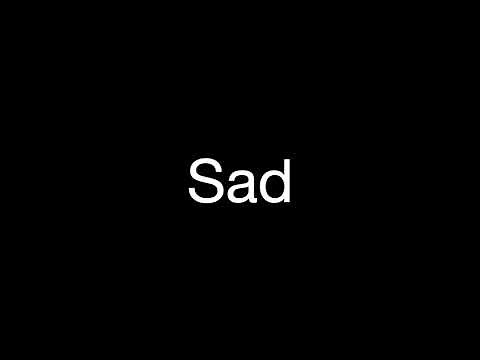 Sad sound effect