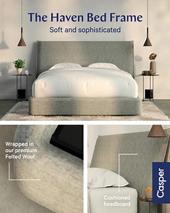 34 reactions | Support your mattress in style with a Casper bed frame. | Casper | Facebook