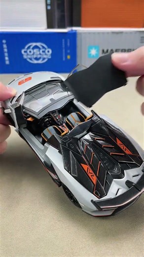 Lamborghini SVJ Convertible – it'll be the coolest car on your table! #Lamborghini #CarModel