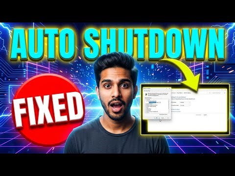 How to Fix Auto Shutdown in Windows 11 | Stop Random Shutdowns