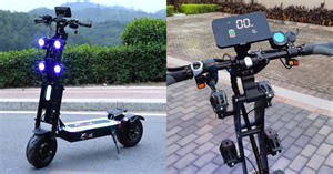 Awesomely Weird Alibaba EV of the Week: 60 mph standing electric scooter death machine