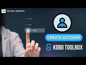 02 Kobo Toolbox Tutorial | Create a kobo toolbox account