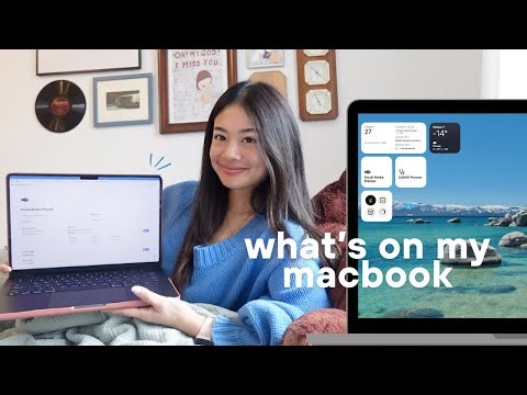 my productive macbook setup for students (2026) ⭐️| apps, widgets & workflow