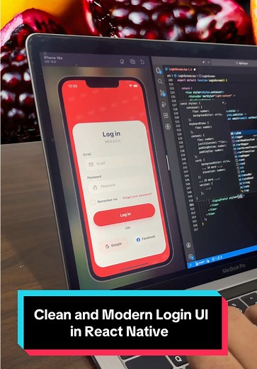 Create a Clean and Modern Login UI in React Native