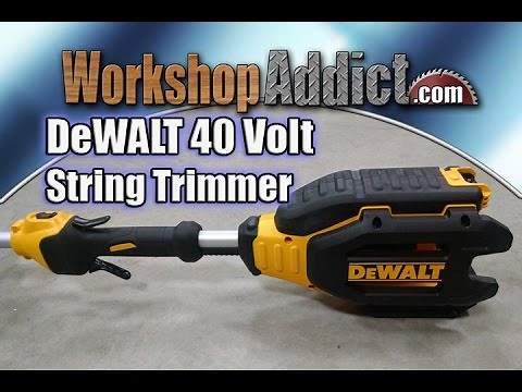 DeWalt 40 Volt Max 15-Inch Straight String Trimmer