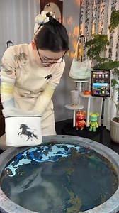 Use the color scheme mix with water to made a beautiful bag | Meng Kheang