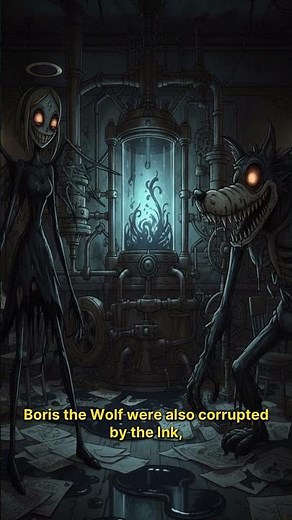 Disturbing Lore of Bendy & The Ink Machine 🫟 #shorts