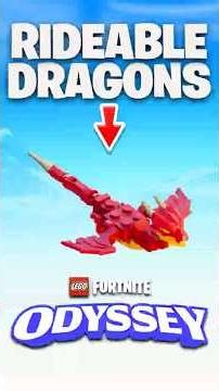 Rideable Dragons are HERE in NINJAGO x LEGO Fortnite Odyssey! (INSANE!)