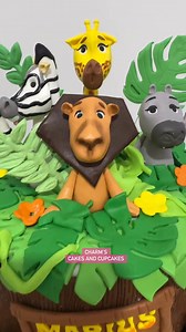 3.1K views | Madagascar cake by Charm's Cakes and Cupcakes | Charm's Cakes and Cupcakes | Facebook