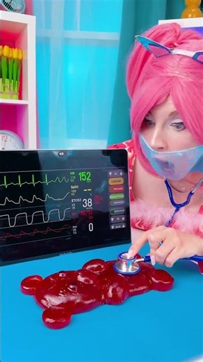 🍬 The Most Extra Gummy Bear You’ll Ever See! 😂