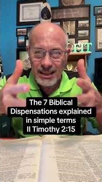 The 7 Dispensations simply explained #biblestudy #church #christian #faith #bibleverse