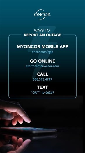 For this week's Safety with Sarah series, we spoke to Oncor's very own Roxana Rubio for tips on how to best prepare ahead of this weekend's winter weather. Stay prepared & stay connected: 📱 Download the MyOncor App 💬 Text REG to 66267 to get MyOncor Alerts 🛜 http://ms.spr.ly/6189QDb7c 📞 Call 888.313.4747 | Oncor