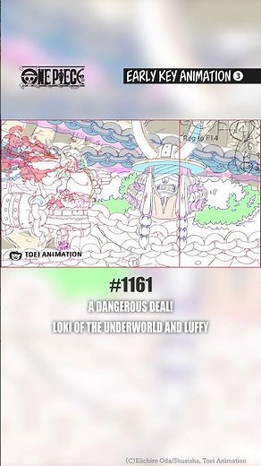 #1161 Early Key Animation❸ | ONE PIECE
