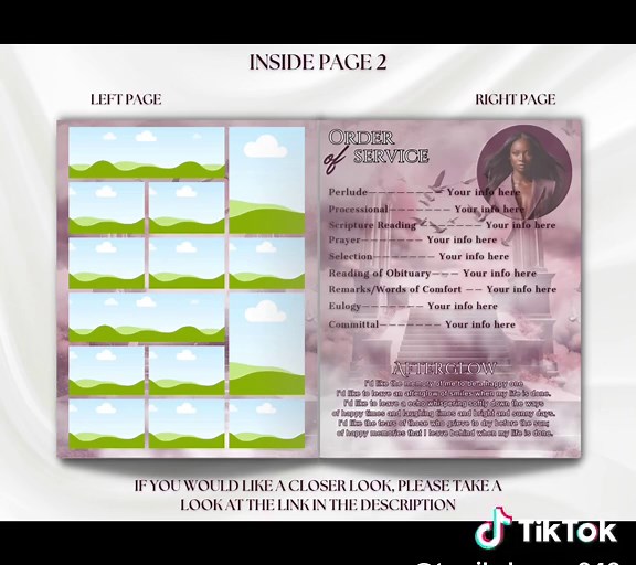 Sky Angel Obituary Template: Celebrate Life Elegantly