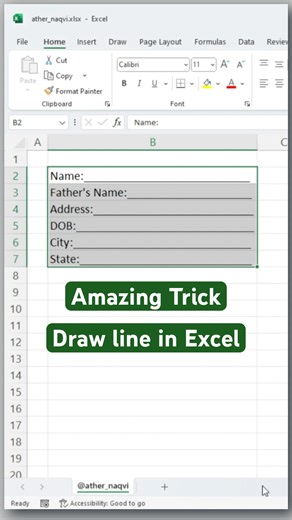Top Excel Pro with 10 Years Experience Shares Game-Changing Line Drawing Technique