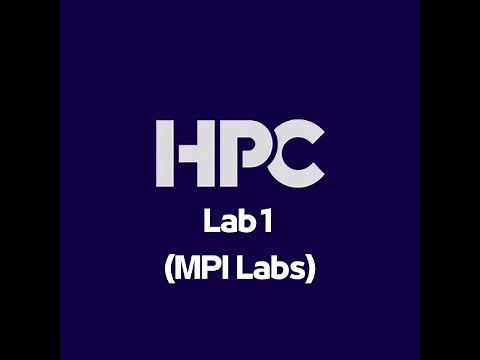 MPI Lab 1: P2P Communication