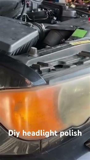 Diy headlight polish BMW X5 E53 4.4 V8