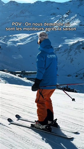 C’est ciao 🫡 #badbunny #superbowl #ski #skiseason #moniteurs