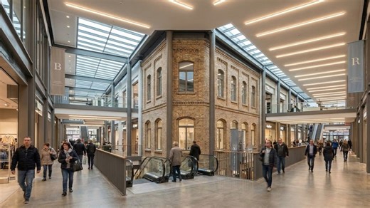 The evolution of shopping malls