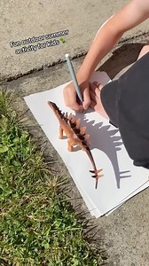 ✍️ Cool drawing idea for your kids! 🦕🦖 Credits @noscreenskids #drawing #drawings #prehistoric #dinosaur #dinosaurs #jurassicpark #prehistory #dinosaurus #paleontology #dinosaurio #archaeology #jurassicworld #extinction #cretaceous | Prehistoric dinosaur hub