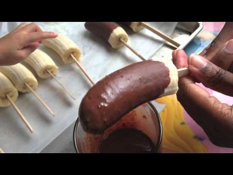 How To Make Chocolate Covered Bananas