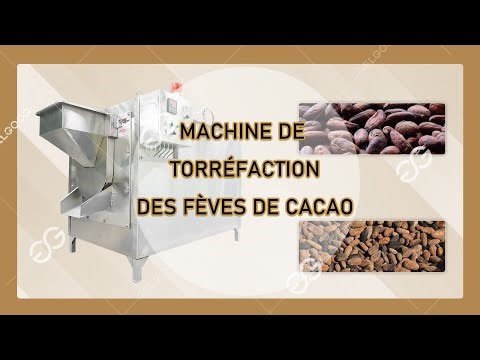 Machine de Torréfaction des Fèves de Cacao