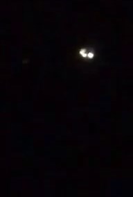 🚨 🛸 THIS IS WHAT A UFO CAN LOOK LIKE IN YOUR BACK YARD. 🛸 Was different than the orbs, a very bright white hovering and shapeshifting mass of white light. If you look close, can see dull end about 30ft left of the light cluster. Put brightness on max