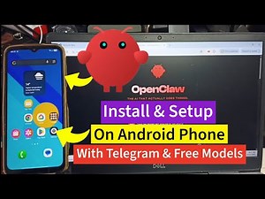 OpenClaw | How to Install on Android Phone with Free Models,Telegram Channel | ClawdBot, MoltBot