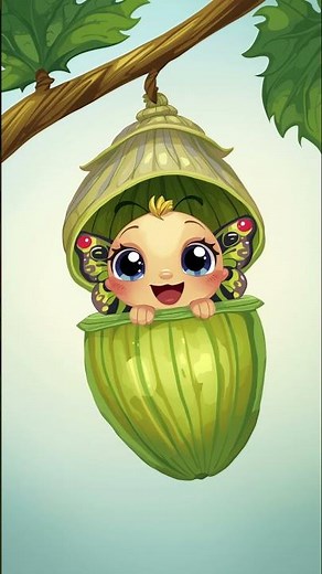 “How a Caterpillar Turns Into a Butterfly | Magic for Kids!”