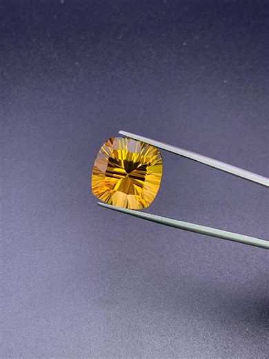 Rectangular Laser Cut Citrine Gemstone 17.70 Carat Faceted Loose Stone Natural Citrine for Ring Pendant Jewelry Making - Etsy