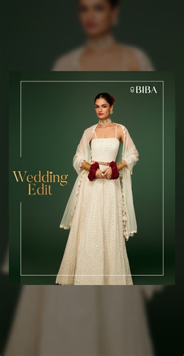 Bade bhai ki shadi aur chhoti behen ka fashion show! Get ready to dance to “chhote chhote bhaiyo ke bade bhaiya” and steal the show in this Chikankari lehenga. Link in the bio #BIBA #BIBAIndia #WeddingEdit #BIBAWeddingEdit #autumnwinter #Styleinspo #Celebrityfashion #wedding #love #weddinginspiration #weddingday #weddingdress #engagement #bridal #bridetobe #weddings #weddingideas #indianwedding #Weddingcollection #weddinginspo #WeddingWear #WeddingHacks #WeddingFashion #Bridesmaid #weddingcelebr