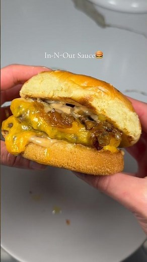 Homemade In-N-Out sauce 🍔