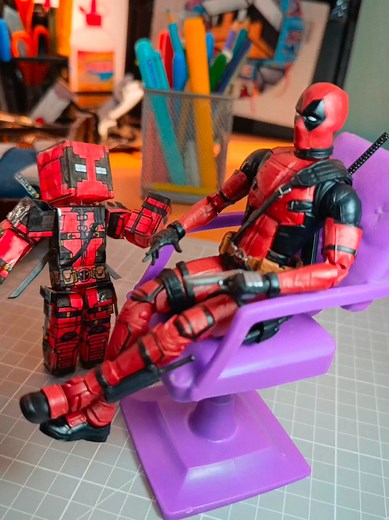 Crea Tu Propio Papercraft de Deadpool en Minecraft