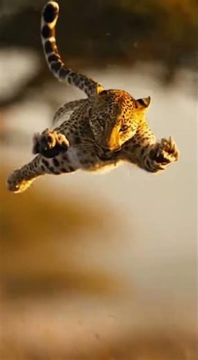 Leopard Jumped From the Tree — Watch What Happened Next