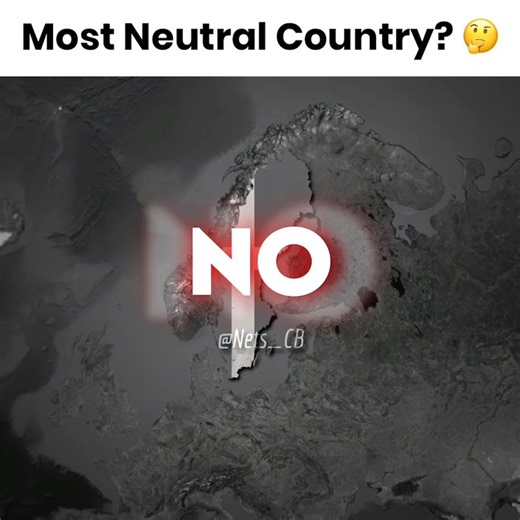 Most Neutral Country? 🤔 #fypシ゚viral #mapping #history #cow #trend #shorts#fypシ #fyp